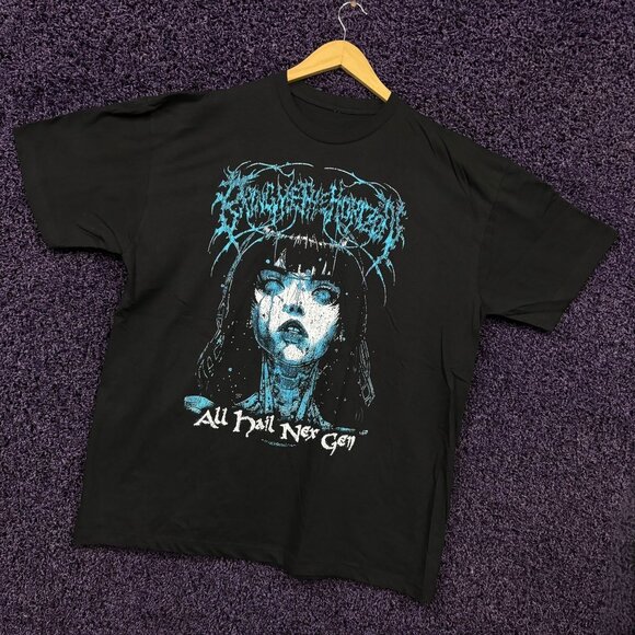 Bring Me the Horizon All Hail NexGen AMen Lyrics T-Shirt XL - Picture 3 of 4